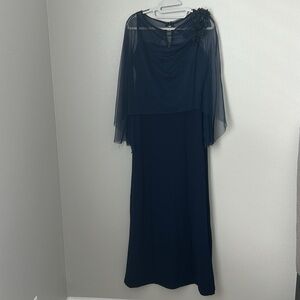 Gorgeous special occasion navy dress